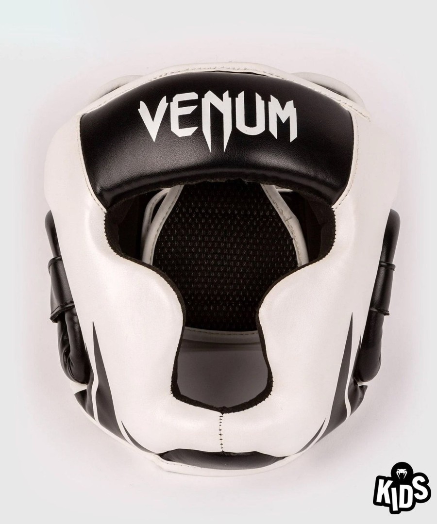 Kids Venum  | Venum Challenger Kids Headgear - Black/White