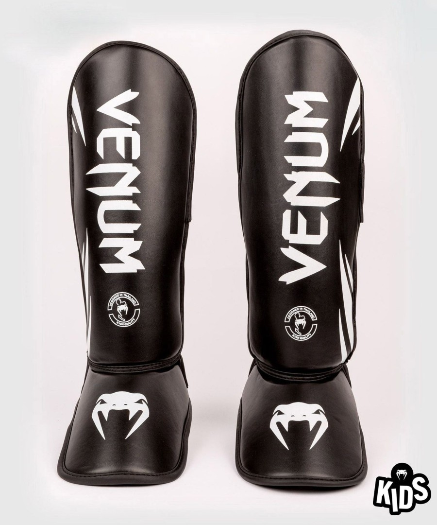 Kids Venum  | Venum Challenger Kids Shin Guards - Black/White